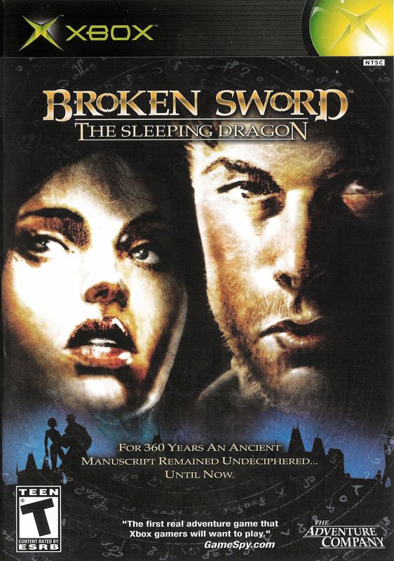 Broken Sword: The Sleeping Dragon box art for Playstation 2